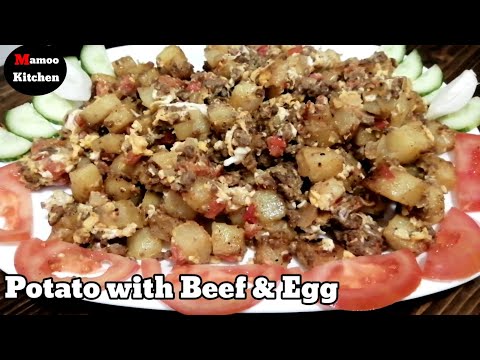 easy-dinner-potato-with-beef-and-egg-recipe