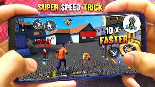 White444 + Raistar Super Movement Speed Trick 😱 || How To Increase Movement Speed || Free Fire screenshot 2