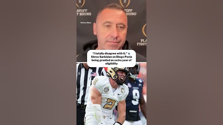“We’re going to have guys 28-29 years old playing CFB.” 🗣️ —Steve Sarkisian