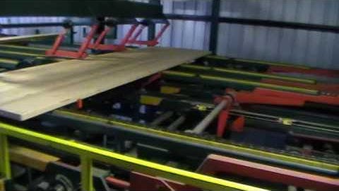 Shuqualak Lumber Dual Fork Stacker System running 2 x 10