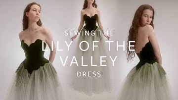 Turning Upholstery Fabric into a Couture Gown & How to finish the Inside of a Tulle Skirt