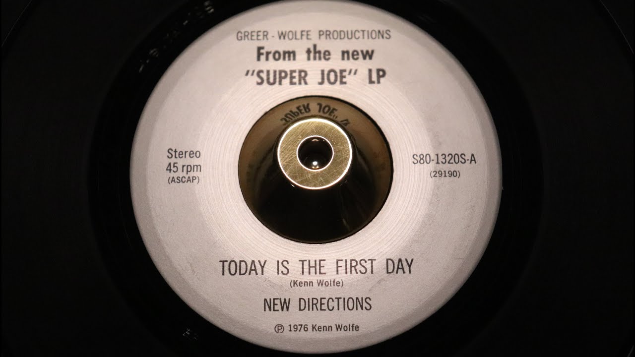 New Directions - Today Is The First Day - Greer - Greer - Wolfe Productions : s80-1320S (45s)