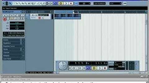 Timestretching Loops in Cubase SX3