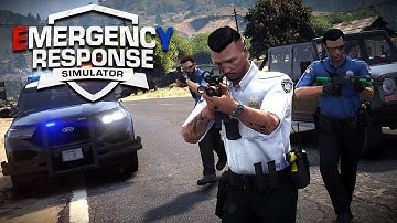 *MULTIPLAYER* in LSPDFR! | Emergency Response Simulator