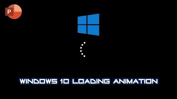 How to Make Windows 10/11 Loading Animation in PowerPoint Tutorial