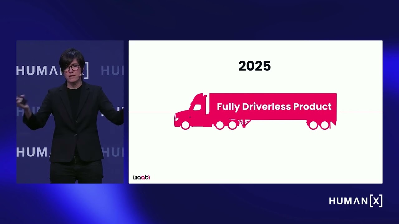Waabi at HumanX: Applying Gen AI to solve self-driving