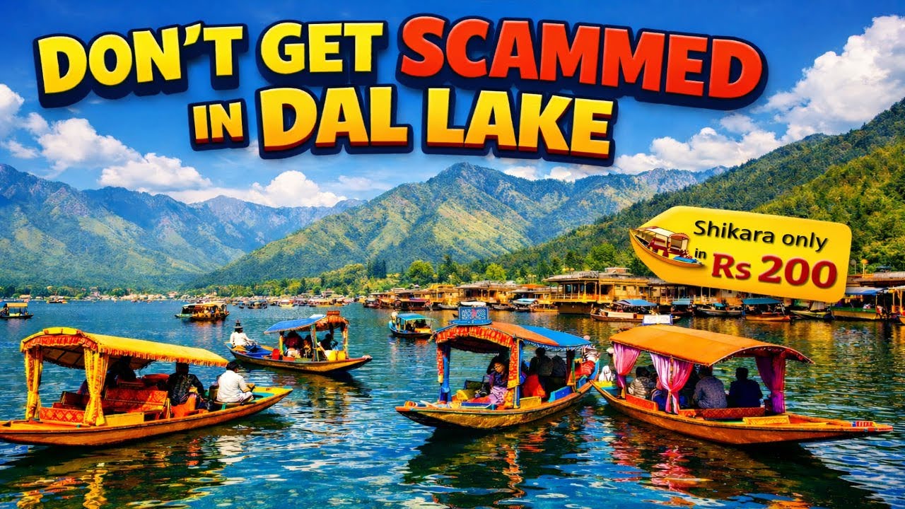 Dal Lake Shikara Ride Reality 😱| Real Price vs Tourist Scam