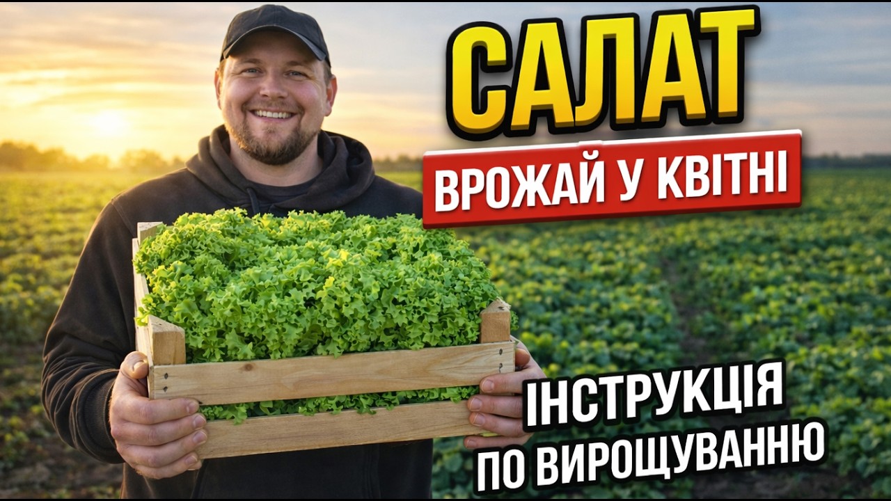Вирощування салату від А до Я: Коротка повна інструкція для раннього врожаю.