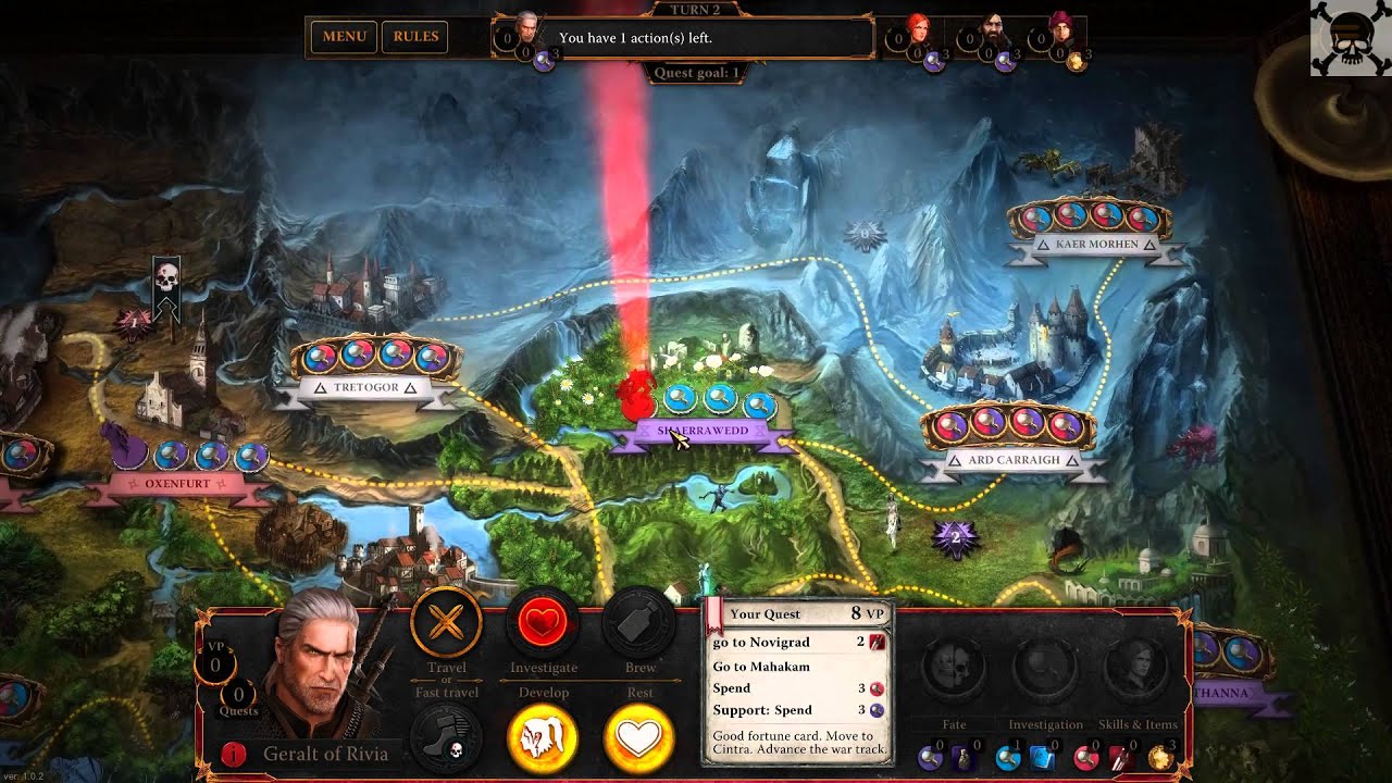 The witcher adventure game. The witcher adventure game
