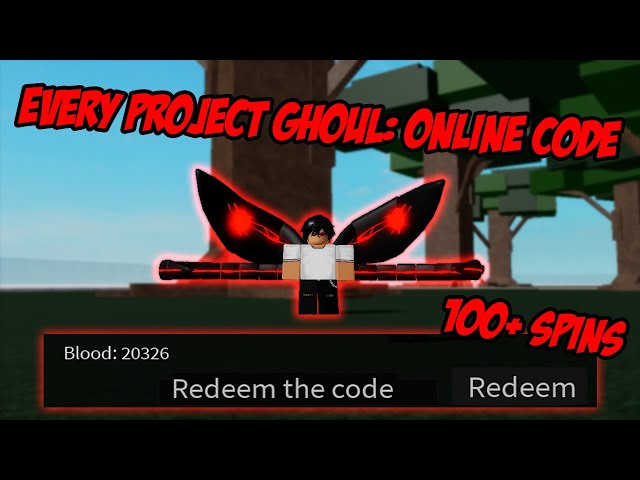 ALL 9 *NEW* CODES IN PROJECT GHOUL (ROBLOX) [DECEMBER-18-2020] - BiliBili