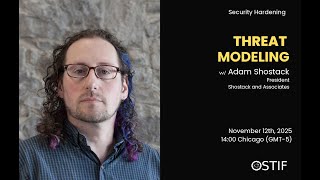 Meetup 007: Threat Modeling with Adam Shostack Profile