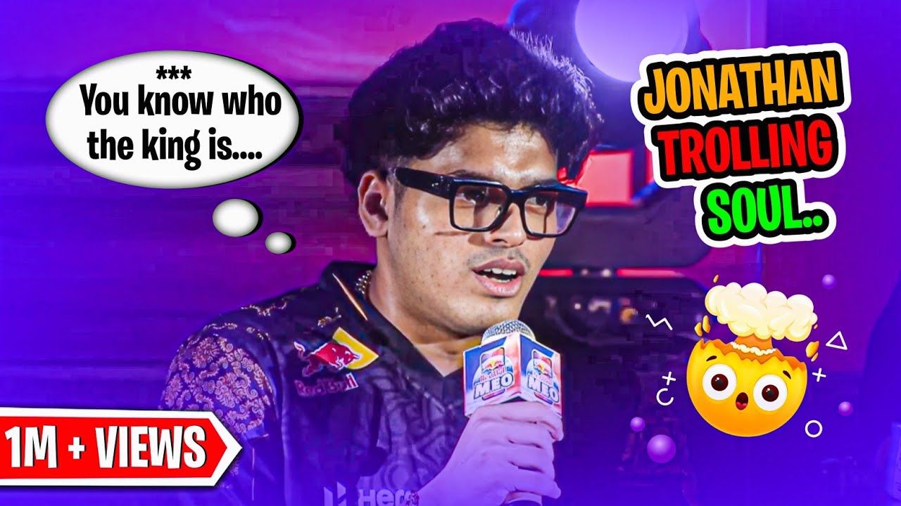 Jonathan Shocking Statement After 1v3 SouL 😱 YouTube