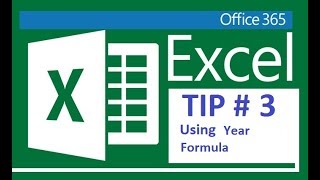 Excel 365 - Using year function or formula Wealth