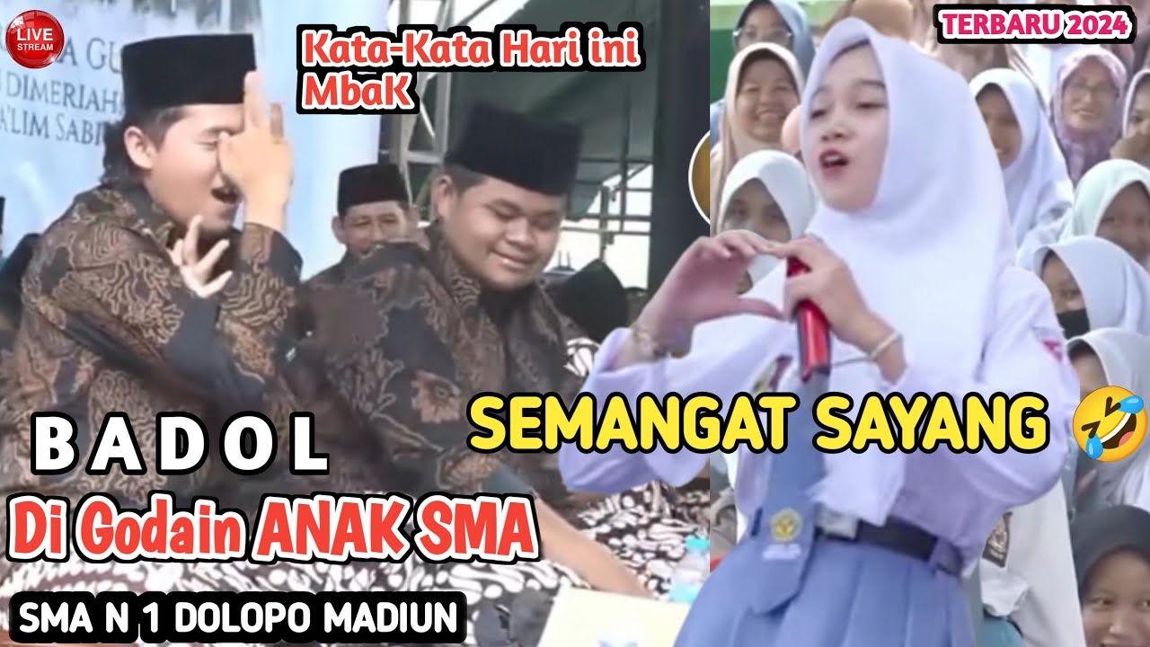 BADOL DAN JOJO DI GODAIN CEWEK SMA PAK SABAR JADI MAK COMBLANG LUCU PARAH TERBARU 2024