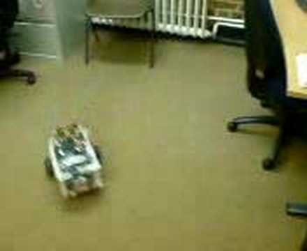 Singal camera robot obstacle avoidance