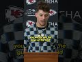 Patrick Mahomes speaks on the Chiefs&#39; offsides penalty #shorts