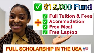 Full Scholarship to Study in the USA in 2023 | No ACT\/SAT\/GRE\/TOEFL\/IELTS Required