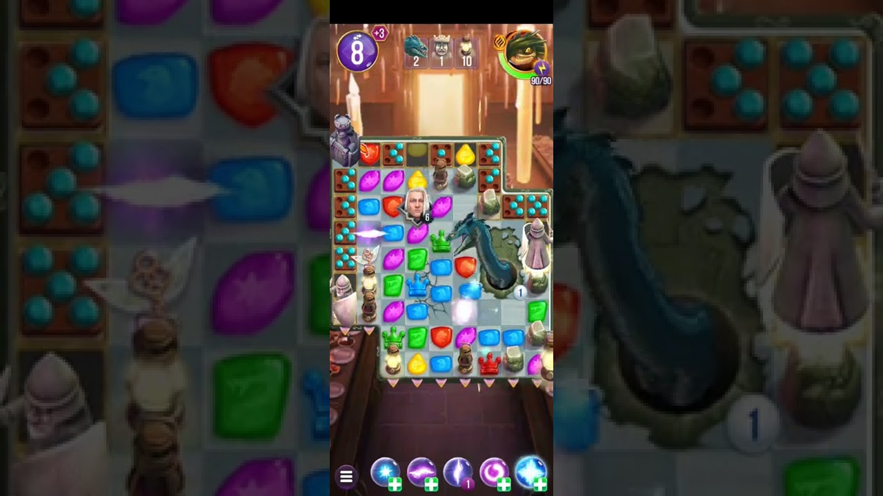 Harry Potter: Puzzles & Spells level 2104 no boosters