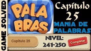 Manía de Palabras | Capitulo 25 - Nivel 241-250 screenshot 5