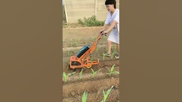 Saving time and effort and high efficiency Opening machine zhen Electric weeding and ditching..