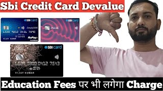 SBI Credit Card New Charges Update | Education &amp; Wallet Load Fees from 1 Nov 2025