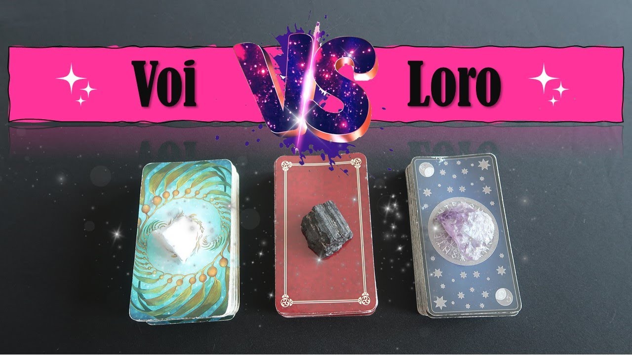 Vi Metto A Confronto (Voi VS Loro) 🔮 Scegli i tarocchi 🔮