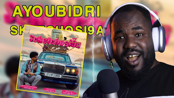 AYOUB IDRI - SKETCHOSI9A 2   [ ALGERIAN REACTION] 🇲🇦❤️🇩🇿