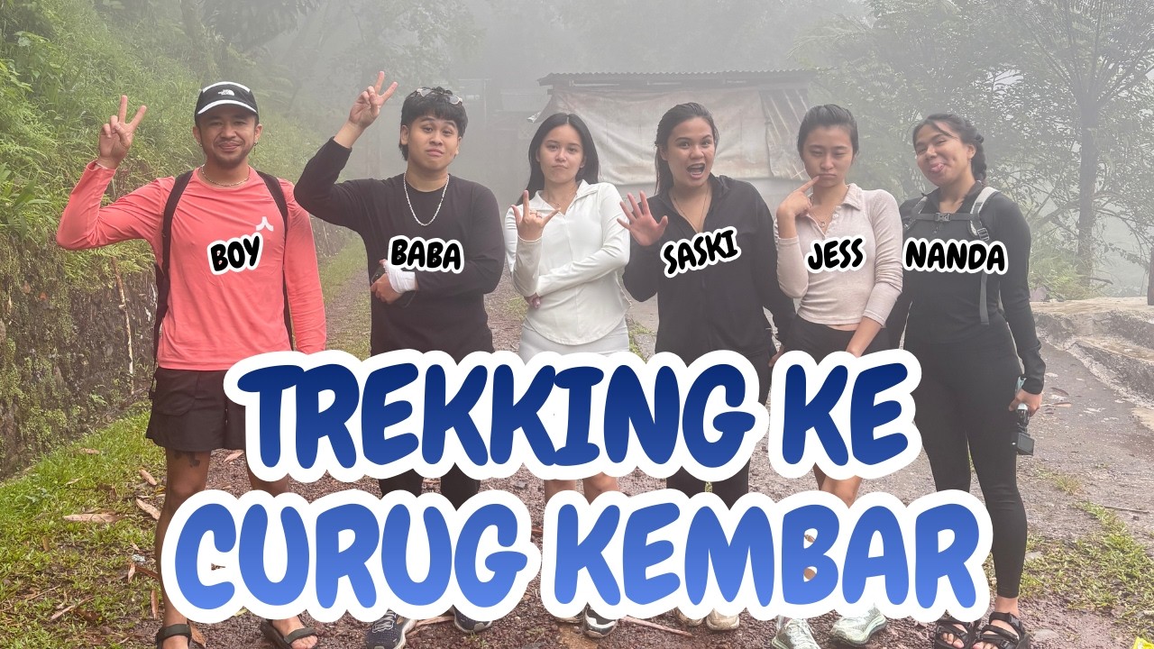 TREKKING KE CURUG KEMBAR UNTUK CANYONEERING - Eps.120 #vlog