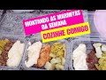 MONTANDO AS MARMITAS DA SEMANA | COZINHE COMIGO