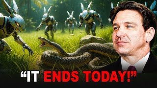 Florida Released HUNDREDS of Robotic Rabbits To Kill Pythons - What Happened Next Shocked Everyone
