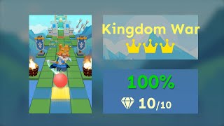 Kingdom War ⭐️⭐️⭐️⭐️ | Rolling Sky - Level 69