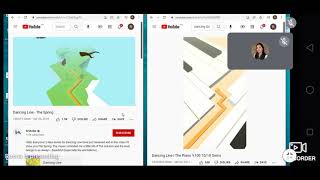 Dancing line - The Spring Piano (ft. Google Meet) screenshot 3