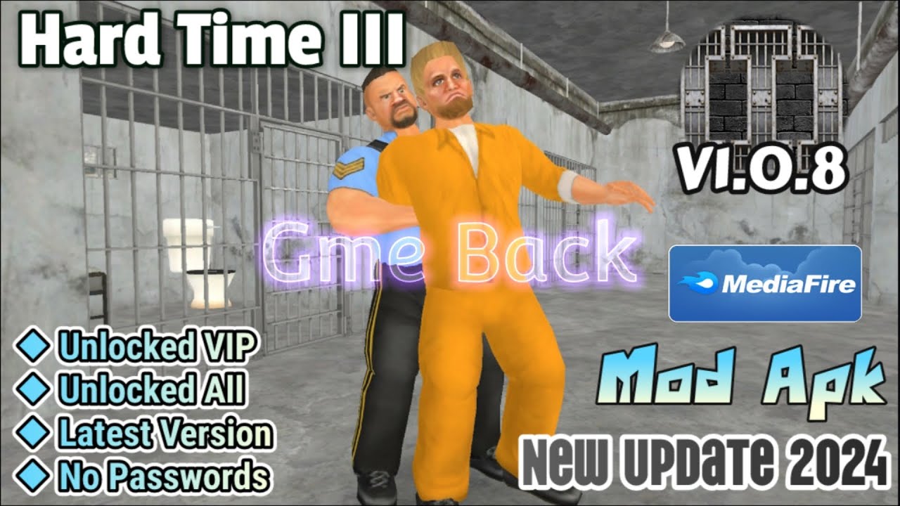Hard Time III v1.0.8 Mod Apk Unlocked VIP Gameplay YouTube