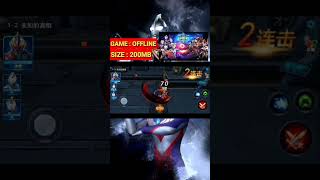 WAJIB CUBA‼️GAME"" ULTRAMAN OFFLINE TERBAIK DI HP ANDROID #short #game #moba screenshot 3