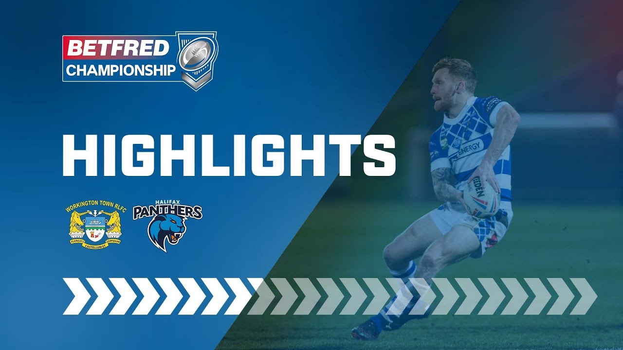 Highlights | Workington Town v Halifax Panthers