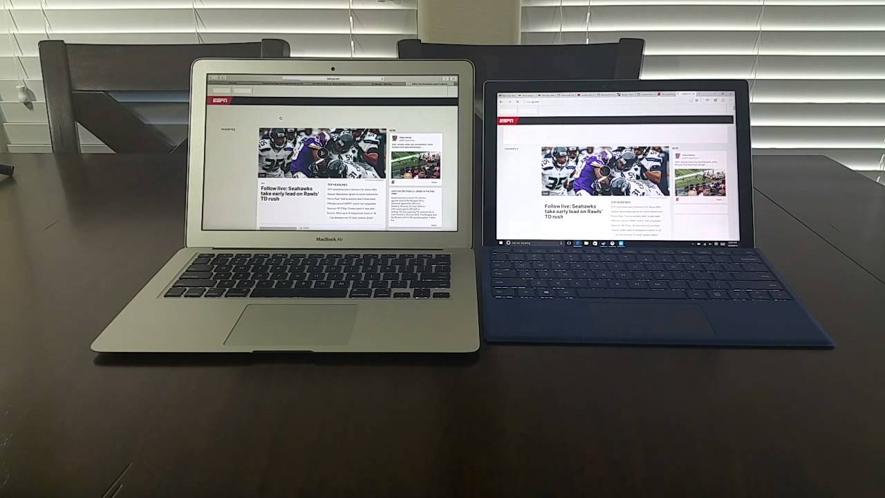 microsoft surface pro vs macbook pro air