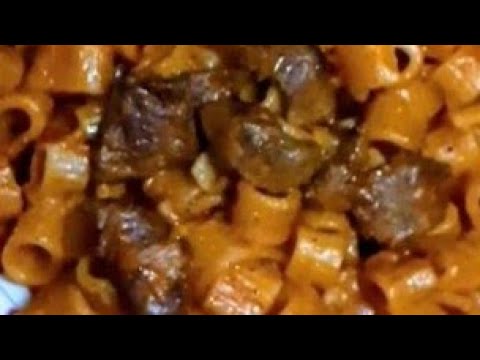 طريقه المكرونه بالكبده في حله واحده تحفه