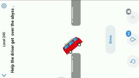 Easy Game Level 245 || Help The Driver Get Over The Abyss.