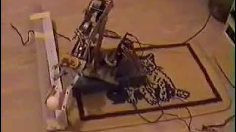 Home made robotic arm with stepper motor