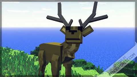 Minecraft Island Logo Reveal my first intro