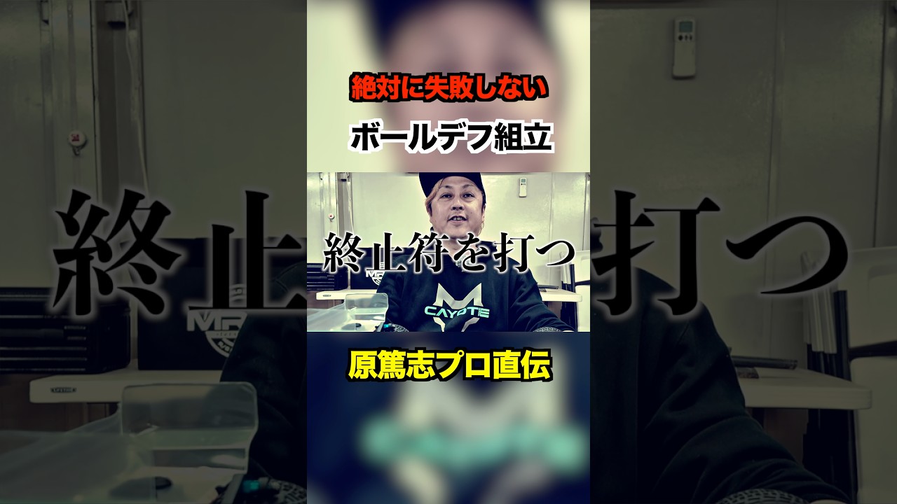 ボールデフはこれで完璧!