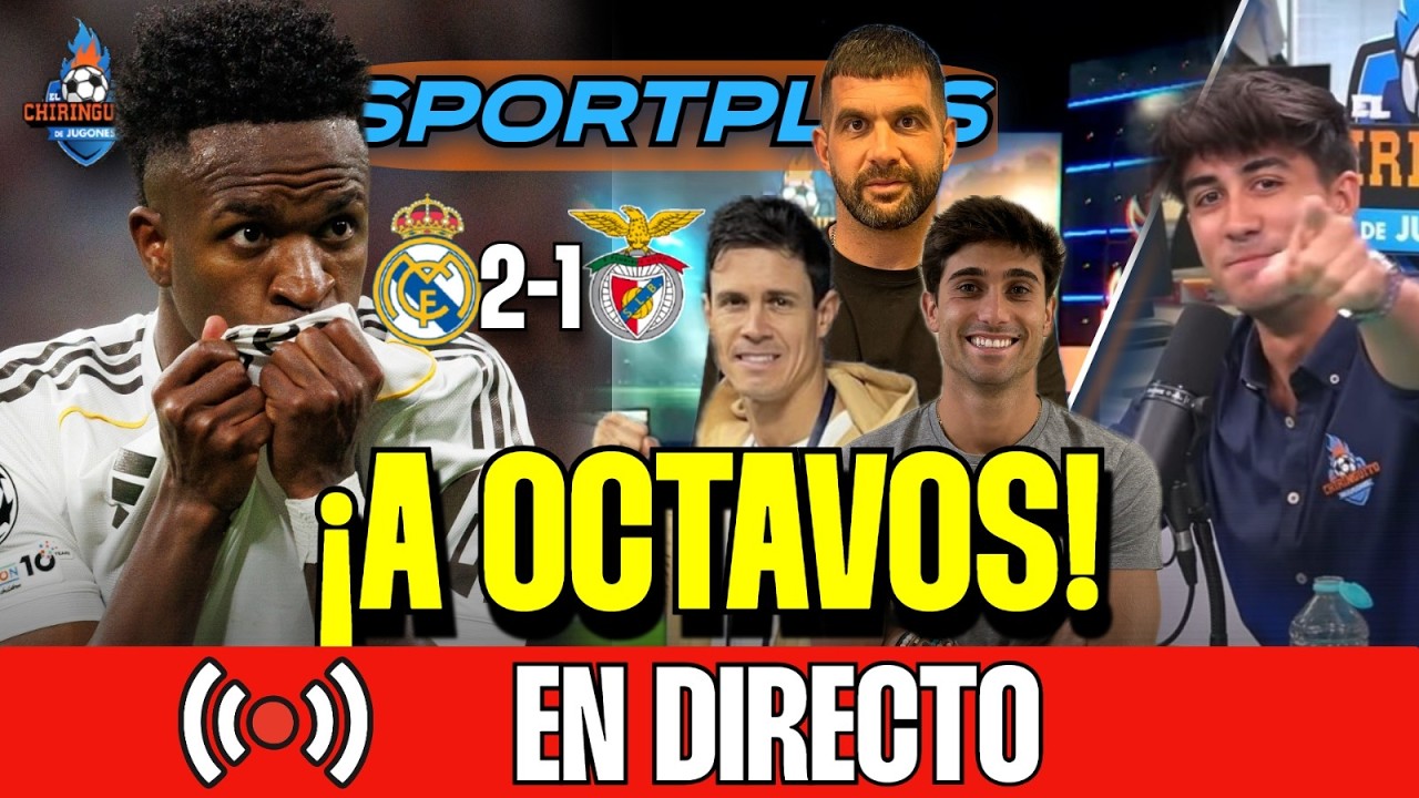 🏆¡EL REAL MADRID ESTÁ EN OCTAVOS, PERO NO CONVENCE! | Sportplus | Chiringuito Inside