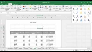 8. Learn Excel 2016: Matric (Kankor) result project . (آموزش اکسل 2016 دری/ھزارگی) screenshot 1