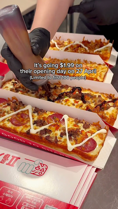 Korean Pizza in Plaza Singapura [Eat Pizza]