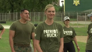 Kate Upton works out with the marines for a good cause