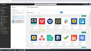 Client apps Store apps Managed Google Play - Microsoft Intune Training Series video No#83