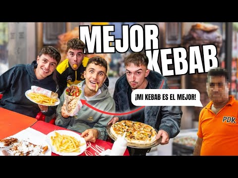 PRUEBO los 3 MEJORES KEBABS de mi CIUDAD
