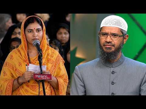 Cute Hindu girl asked Dr. Zakir Naik a very beautiful question Dr zakir latest Q&A Session in hindi