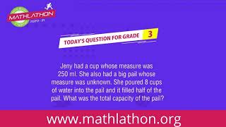 Math Practice Problem Grade 3 Question 4