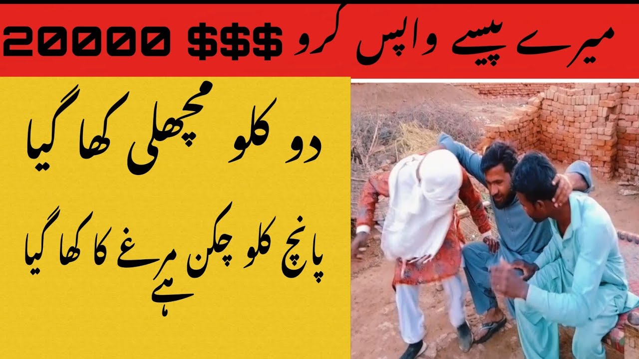 Mery pesy waps kro  ²klo mchli kha gya 